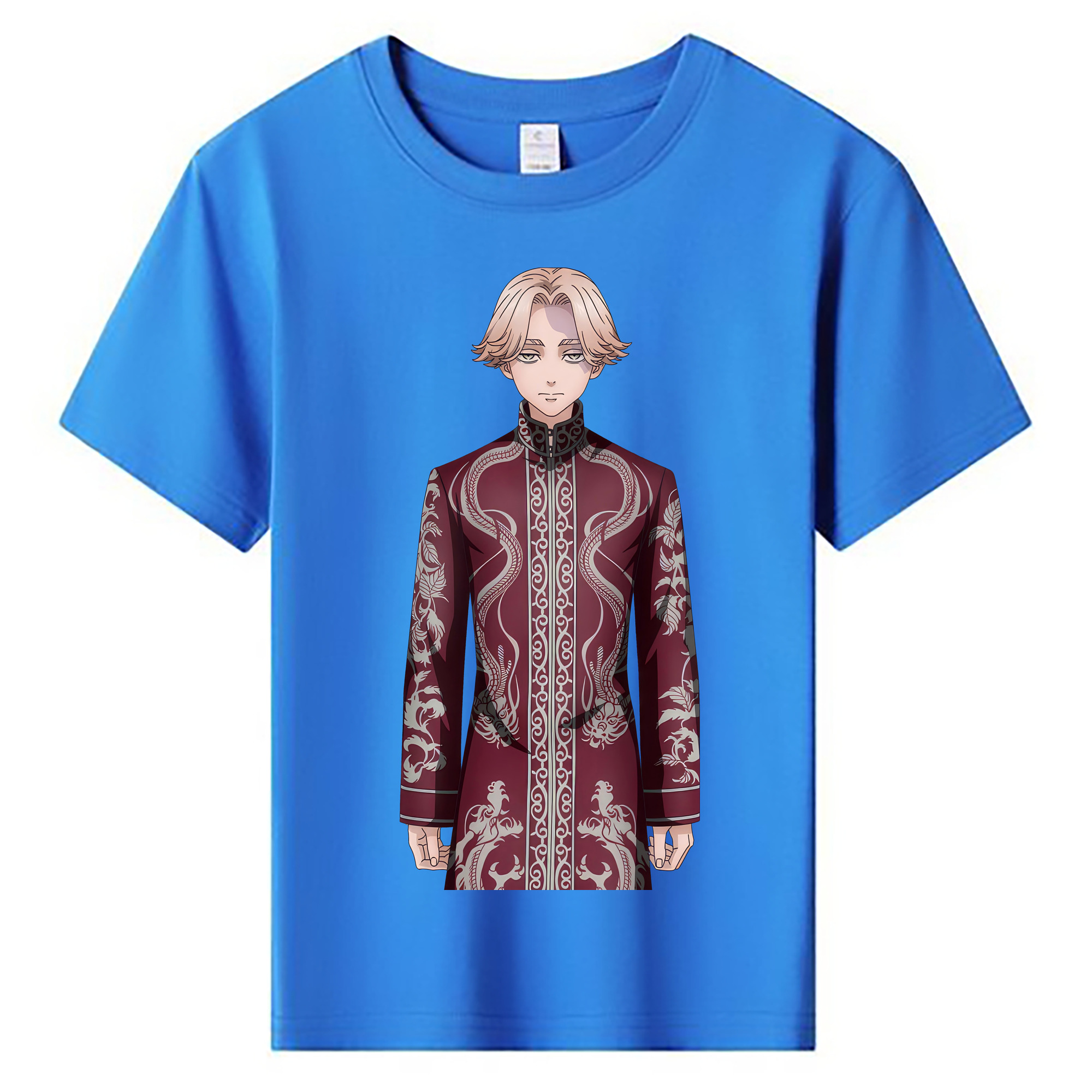 （画像用） 東京リベンジャーズ Tokyo Revengers 綿100％キッズTシャツ（フロントプリント）